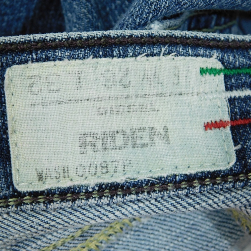 DIESEL Jeans RIDEN 0087P 26x32 Made in Italy - Picture 8 of 8
